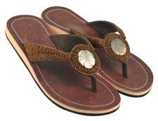 Sandalias de mujer LESTARIE de cuero T.36-43