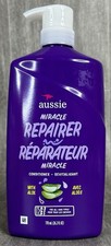 Acondicionador reparador Aussie Miracle con aloe 26,2 fl oz cuidado del cabello