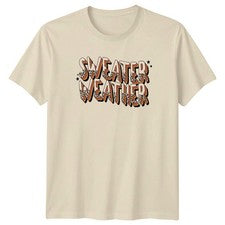 Suéter Clima Mujer Camiseta Estampado Leopardo Boho Otoño Otoño