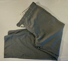 Traje de hombre Joseph Abboud lana frente plano forrado a rayas paquete pantalones 36x27,5 nuevo con etiquetas