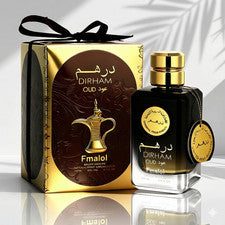 Perfume árabe de lujo para hombre 3,4 oz madera de agar Oud leñoso colonia de larga duración regalo