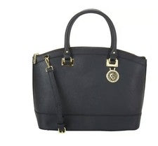 ANNE KLEIN Nuevo Reclutas Cúpula Mujer Bolso Bandolera - NEGRO
