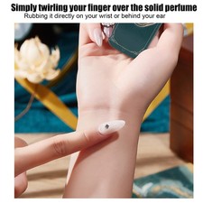 Solid Perfume Long Lasting 3 Styles Charming Natural Fragrance Portable Pock