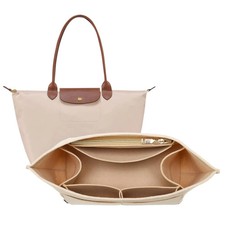 Cartera Organizador Inserto para Longchamp Le Pliage, Premium Fieltro Largo Champ Bolso H...