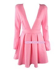 NUEVO Sexy Mini Vestido Para Mujer Calce Ajustado Cóctel Bodycon Vendaje Prendas para Club nocturno Noche