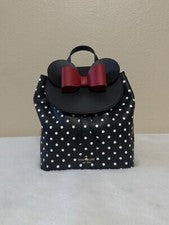 Mochila para mujer Kate Spade New York × Disney Minnie Mouse - negra, mediana - nueva con etiquetas