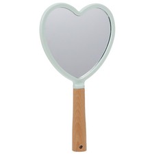 Mango Maquillaje Forma Espejo Cosmético Cosmética Belleza Espejo de Mano