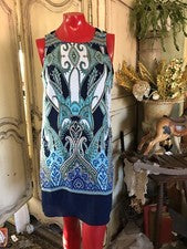 Vestido mujer sin mangas diseñado por Rose & Olivia talla 4
