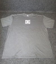 Camiseta Para Hombres Genuina DC Informal Moda Skate S M L XL XXL Gris Oscuro DC09