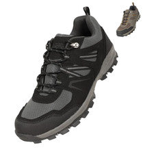 Mountain Warehouse Hombres Mcleod Aire Libre Zapatos para Caminar Calce Ancho Senderismo Entrenadores
