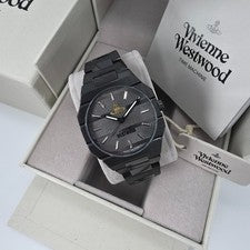 Reloj Vivienne Westwood VV294GYGN The Bank Unisex 2025 ¡Nuevo con Caja de Regalo y Etiquetas!