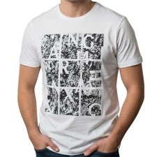 Camiseta ARMANI EXCHANGE Blanca AX-19 Manga Corta Calce Ajustado Diseñador Para Hombre Nueva con Etiquetas