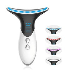 Masajeador Facial EMS 3 Colores Modos de Vibración Levantamiento Tensor Herramienta de Cuidado de la Piel