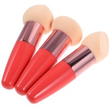 Esponjas faciales aplicadoras de esponja de maquillaje bolígrafo de belleza portátil 3 piezas