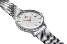 Orient Maestro Reloj Automático Esfera Blanca Fecha Básica AC0E07S Hecho en J...