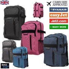 Mochila Mochila Bolsa de Viaje Ryanair 40x20x25cm EASYJET Aprobada para Cabina