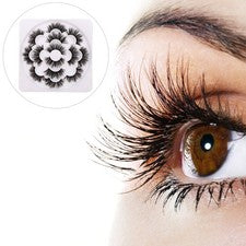 1 Caja de Mujeres Pestañas Postizas Belleza Pestañas Artificiales Maquillaje Accesorio