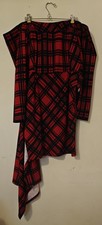 Vestido drapeado pañuelo fuera del hombro para mujer de moda a figura nuevo con etiquetas