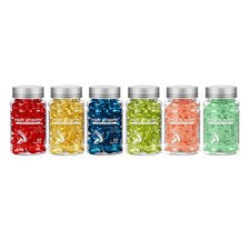 1 juego (60 cápsulas *6 botellas) aceite esencial para el cuidado del cabello profundamente nutritivo del cabello