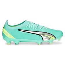 Botines de fútbol PUMA Ultra Ultimate para hombre zapatillas verdes zapatos deportivos 10716303