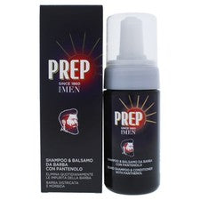 Champú y acondicionador para barba con pantenol de Prep for Men - Champú de 3,4 oz