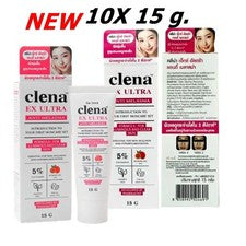 10X Crema de Cuidado Facial Clena EX Mezcla Extractos Naturales Nutrir Piel Mancha Oscura Hormiga