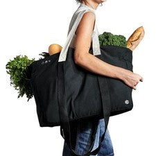 "Bolso de Mano de Lujo Hexclad 100% Lona de Algodón Reciclado Nuevo XL 22"" X 15"" X 10"""
