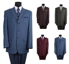 Nuevo Traje Clásico Para Hombre 2 Piezas Lujoso Sensación de Lana 5 Colores Estilo 5802M Talla 38R~56L