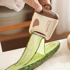 Pelador económico 2 en 1 hoja de acero inoxidable cerdas densas diseño multifuncional
