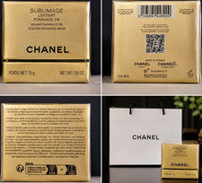 CHANEL SUBLIMAGE L’EXTRAIT cuidado de día bálsamo oro protección UVA 15 g PVP 565 euros