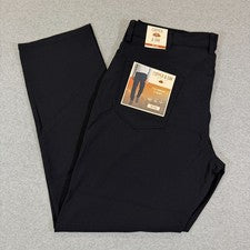 Pantalones de 5 bolsillos cómodos flexibles de cobre y roble para hombre 38x32 azul marino profundo elásticos nuevos con