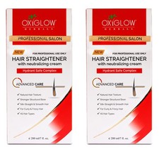 Plancha de pelo Oxyglow - Salón profesional - Pack de 2 (200 ml x 2)
