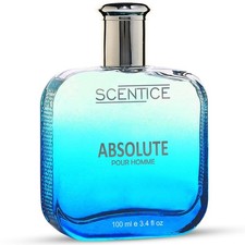 Scentice Absolute Pour Uomo Eau De Perfume Fragancia de Larga Duración 100 ml