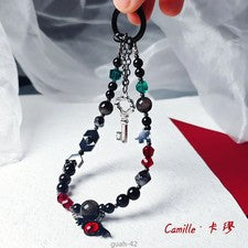 Arknights: Endfield Camille Hecho a Mano Anime Cosplay Teléfono Cadena Llavero Bolso Dije