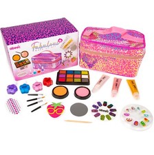 Set de Maquillaje para Niños Niñas Kit de Maquillaje de Simulación Juguete Cosméticos Regalo Cumpleaños Edad 3+ NUEVO