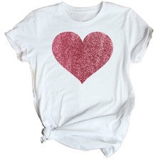 Camiseta rosa para mujer de moda