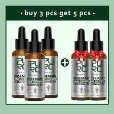 Tratamiento de pérdida de aceite de crecimiento del cabello de romero PURC para hombres mujeres productos para el cuidad