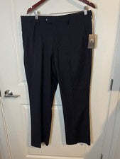 Pantalones Mazari Estilo ZRA Azul Marino Cintura 36 Entrepierna 30 En Excelente Estado