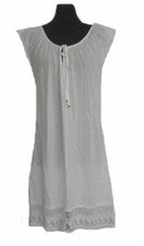 DAMEN KLEID STRANDKLEID FREIZEITKLEID BEACH ECRU ESPRIT Gr. S 36 NEU