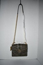 Bandolera Michael Kors Sig Greenwich PEQUEÑA Convertible en Oliva #32F2GGRC5I NUEVA CON ETIQUETAS