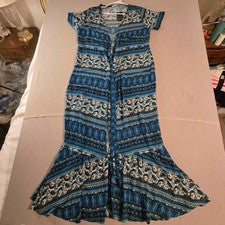 Mujeres Lg Nuevo R. Vivimos Maxi Cárdigan Boho Cachemira Verano Ropa de Playa Nuevo con Etiquetas [75.669]