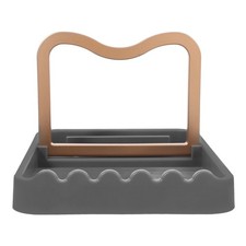 Cuchara y Olla Tapa Reposapiés Cocina Contador Utensilios de Cocina Soporte Espátulas y