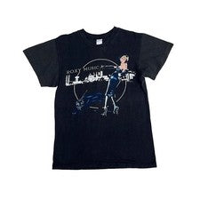 Rara Camisa Roxy Music Band Estilo Vintage Manga Corta Unisex S-5XL R310