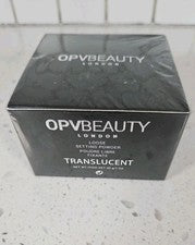 Polvo suelto OPV Beauty London "TRANSLÚCIDO" tamaño completo 30 g/1 oz SELLADO