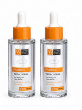 Juego de 2 sueros faciales Global Beauty Care vitamina C