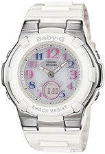 Nuevo Casio Baby-G BGA-1100GR-7BJF Solar Atomic Mujer Reloj Blanco Modelo Japón