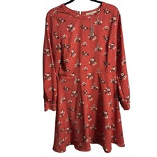 Vestido para mujer Loft talla 10 floral cottagecore elegante