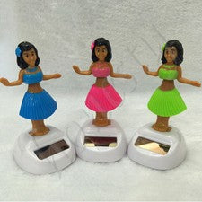Moda Energía Solar Baile Hula Niña Columpio Bobble Hogar Coche Decoración Juguete Regalo