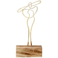 Figura Línea Metal Minimalista Personajes Abstractos Decoración Hogar Oficina