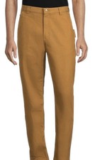 Pantalones de Carpintero Brahma Calce Relajado - Talla 44x30 Marrón, 99% Algodón/1% Spandex